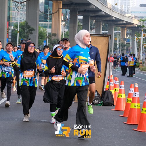 Race photo from ISOPLUS RUN 2026 - JAKARTA
