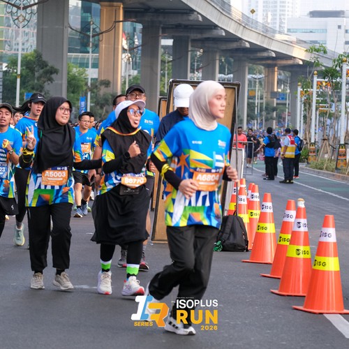 Race photo from ISOPLUS RUN 2026 - JAKARTA