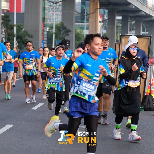 Race photo from ISOPLUS RUN 2026 - JAKARTA
