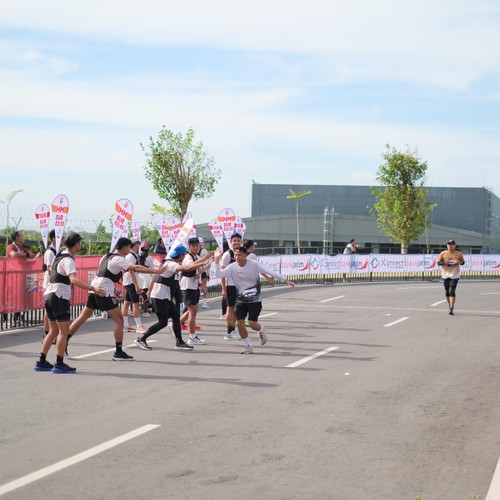Race photo from KEDIRI HALF MARATHON 2026