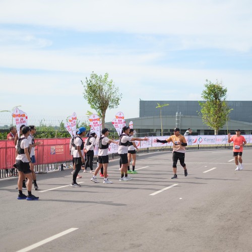 Race photo from KEDIRI HALF MARATHON 2026