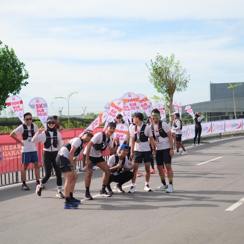 Race photo from KEDIRI HALF MARATHON 2026