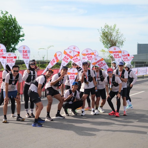 Race photo from KEDIRI HALF MARATHON 2026