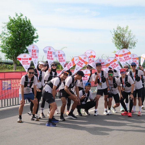 Race photo from KEDIRI HALF MARATHON 2026