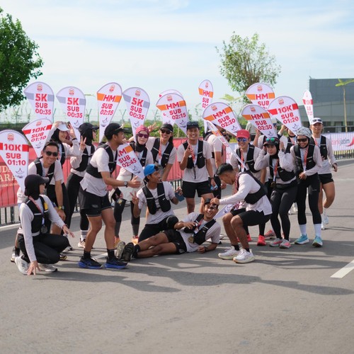 Race photo from KEDIRI HALF MARATHON 2026
