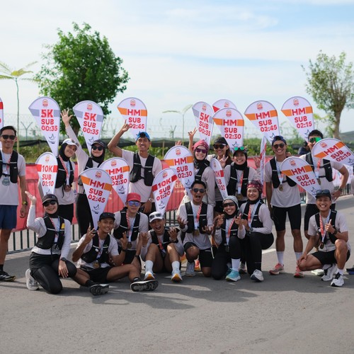 Race photo from KEDIRI HALF MARATHON 2026