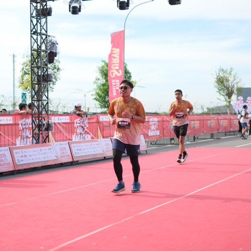 Race photo from KEDIRI HALF MARATHON 2026