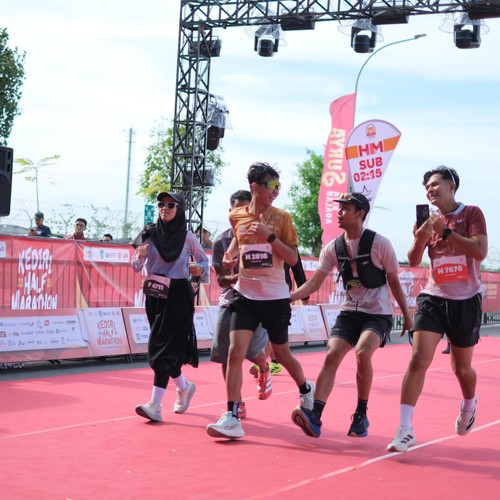Race photo from KEDIRI HALF MARATHON 2026