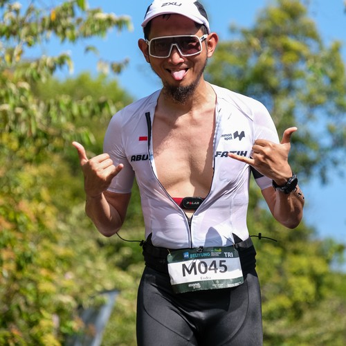 Race photo from Belitung Multisport Festival