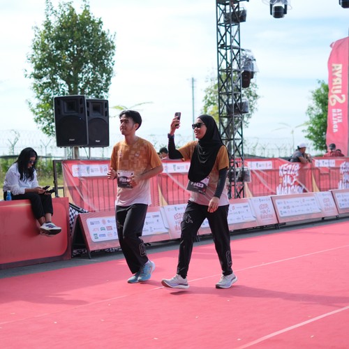 Race photo from KEDIRI HALF MARATHON 2026