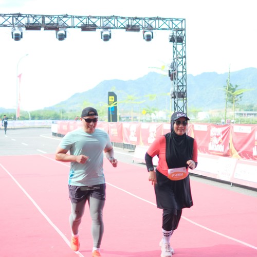 Race photo from KEDIRI HALF MARATHON 2026