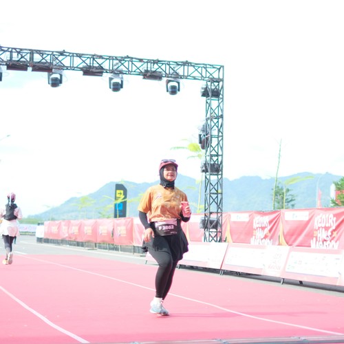Race photo from KEDIRI HALF MARATHON 2026