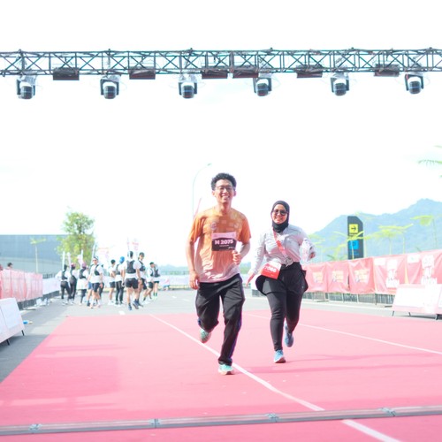 Race photo from KEDIRI HALF MARATHON 2026