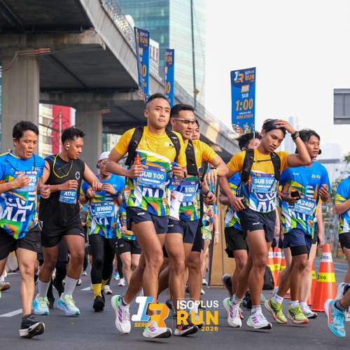 Race photo from ISOPLUS RUN 2026 - JAKARTA