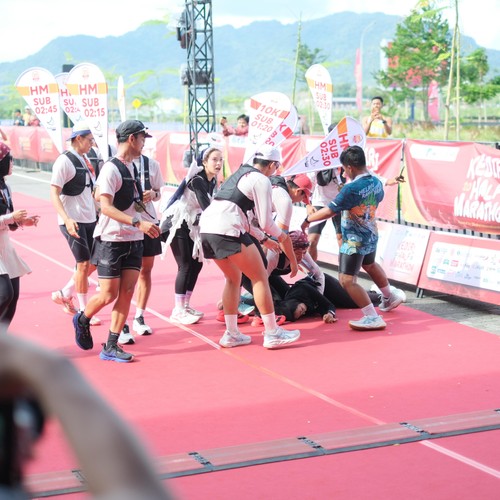 Race photo from KEDIRI HALF MARATHON 2026
