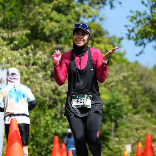 Race photo from Belitung Multisport Festival