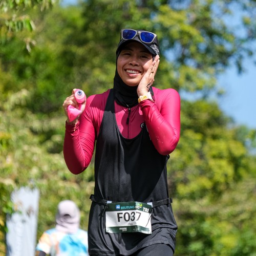 Race photo from Belitung Multisport Festival