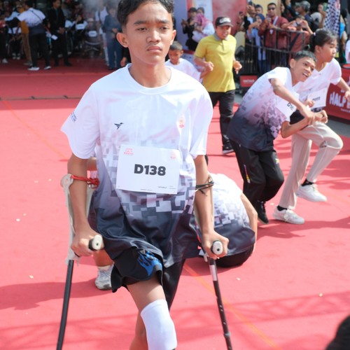 Race photo from KEDIRI HALF MARATHON 2026