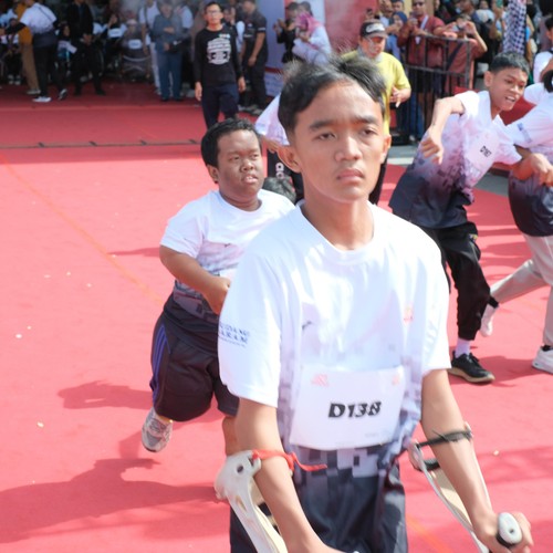 Race photo from KEDIRI HALF MARATHON 2026