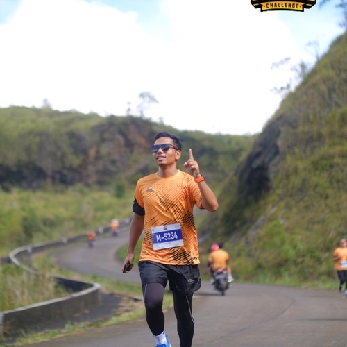 Race photo from KELUD VERTICAL CHALLENGE 2025