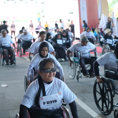 Race photo from KEDIRI HALF MARATHON 2026