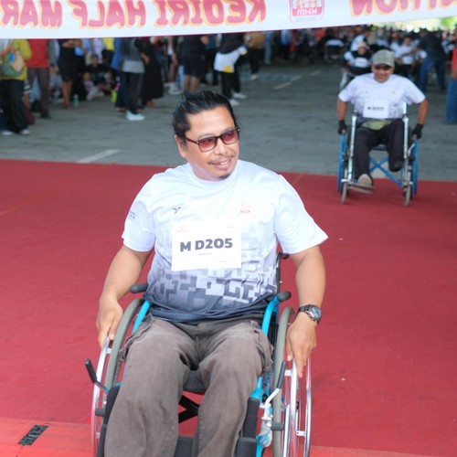 Race photo from KEDIRI HALF MARATHON 2026