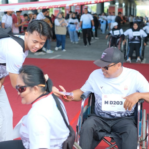 Race photo from KEDIRI HALF MARATHON 2026