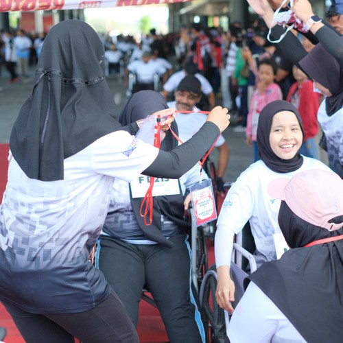Race photo from KEDIRI HALF MARATHON 2026