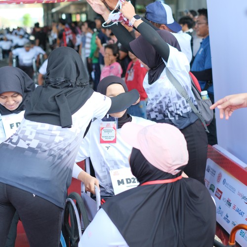 Race photo from KEDIRI HALF MARATHON 2026