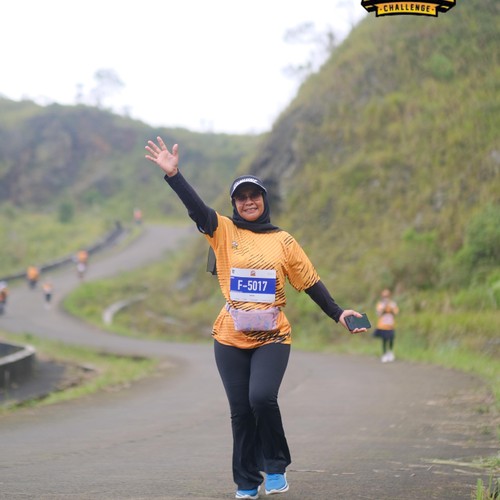 Race photo from KELUD VERTICAL CHALLENGE 2025
