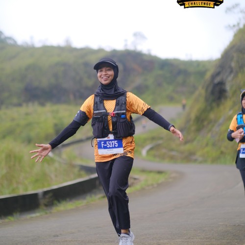 Race photo from KELUD VERTICAL CHALLENGE 2025