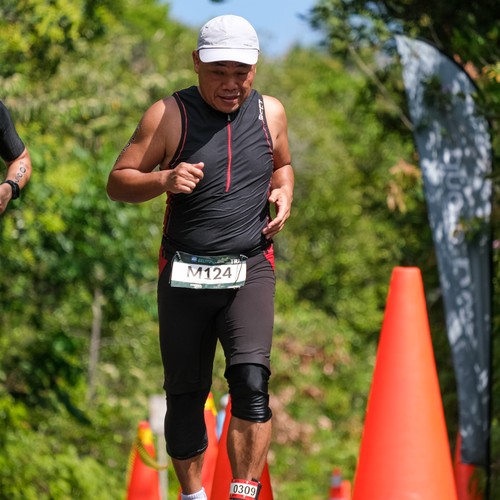 Race photo from Belitung Multisport Festival