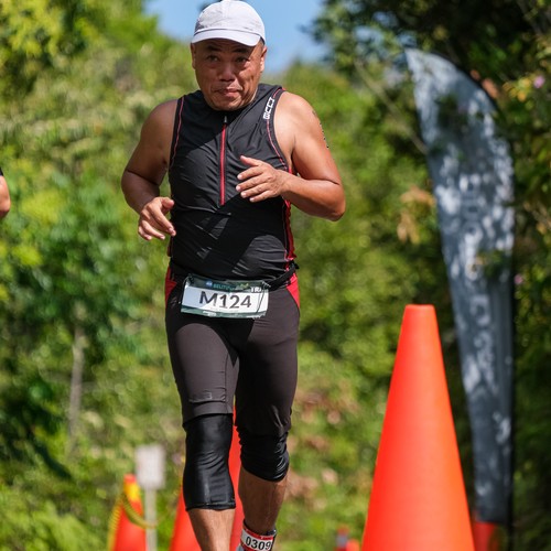 Race photo from Belitung Multisport Festival