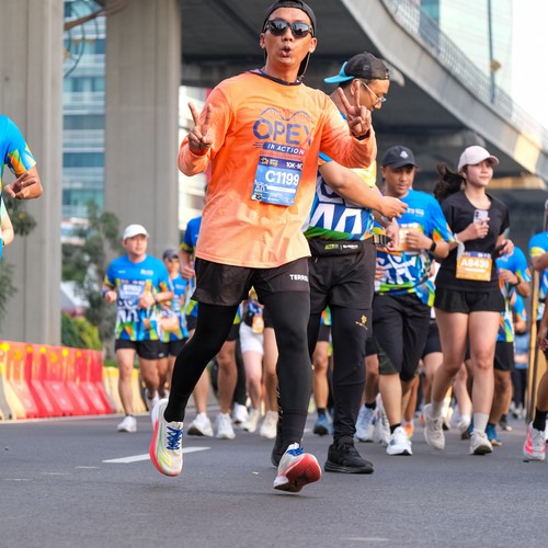 Race photo from ISOPLUS RUN 2026 - JAKARTA