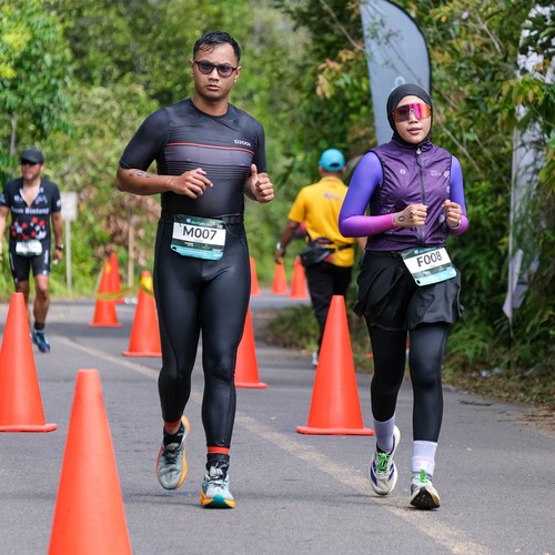 Race photo from Belitung Multisport Festival