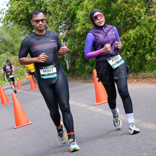 Race photo from Belitung Multisport Festival