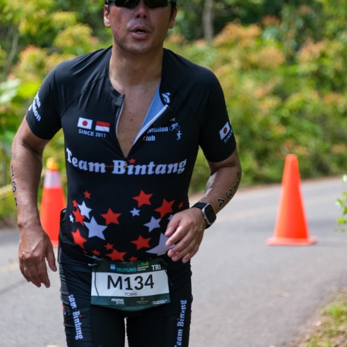 Race photo from Belitung Multisport Festival