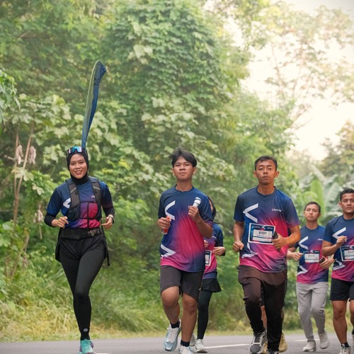 Race photo from LINTAS TEKNOLOGI SOLUTIONS DAY