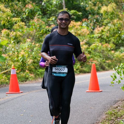 Race photo from Belitung Multisport Festival