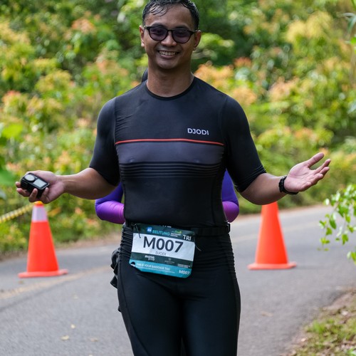 Race photo from Belitung Multisport Festival