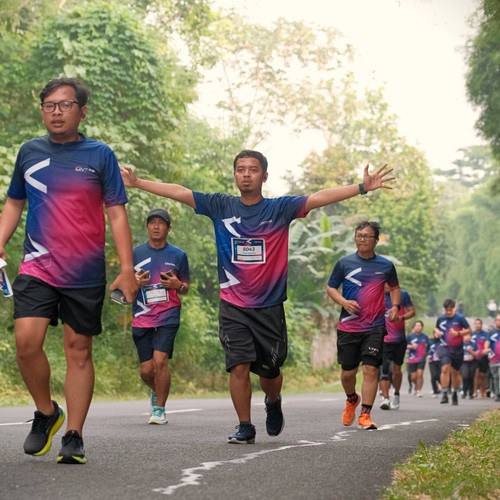 Race photo from LINTAS TEKNOLOGI SOLUTIONS DAY