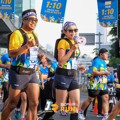 Race photo from ISOPLUS RUN 2026 - JAKARTA