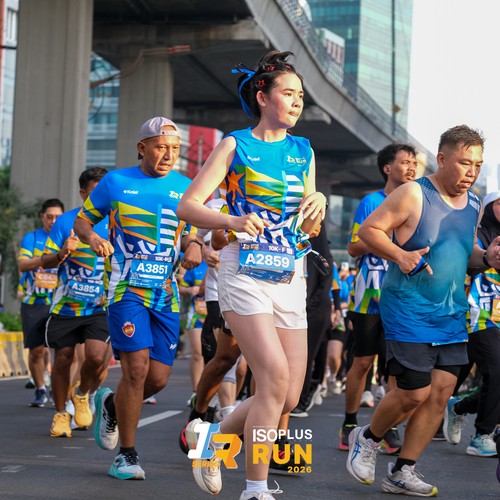 Race photo from ISOPLUS RUN 2026 - JAKARTA