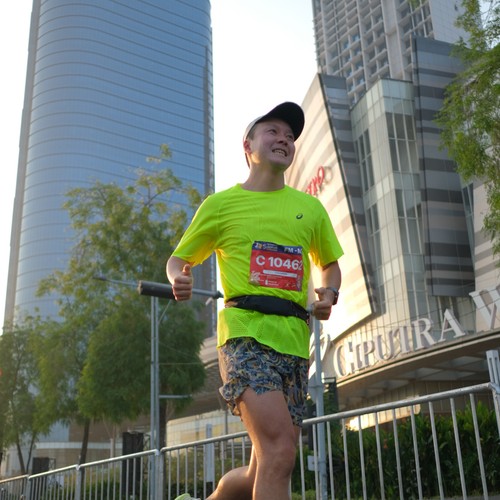 Race photo from SURABAYA ISOPLUS MARATHON 2026