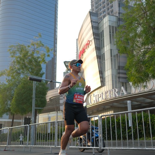 Race photo from SURABAYA ISOPLUS MARATHON 2026