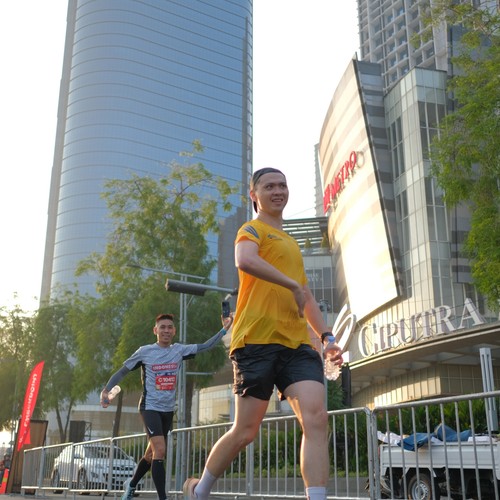 Race photo from SURABAYA ISOPLUS MARATHON 2026
