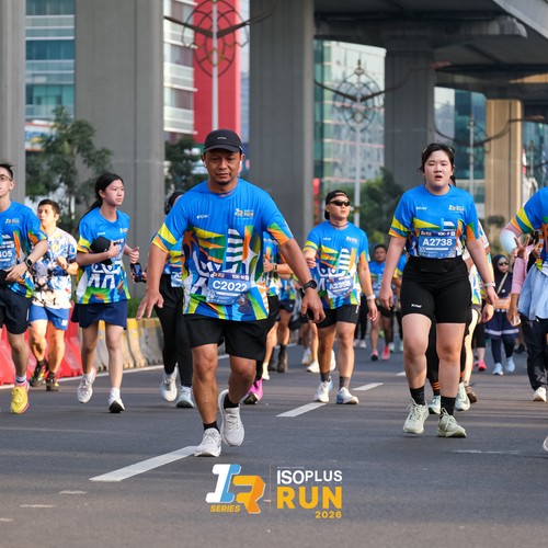 Race photo from ISOPLUS RUN 2026 - JAKARTA