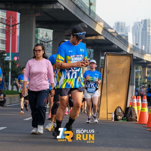 Race photo from ISOPLUS RUN 2026 - JAKARTA