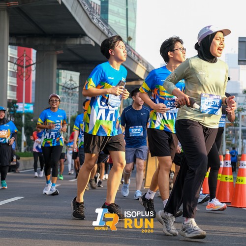 Race photo from ISOPLUS RUN 2026 - JAKARTA