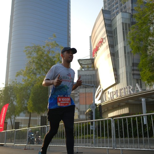 Race photo from SURABAYA ISOPLUS MARATHON 2026